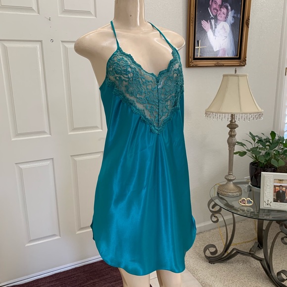 “ALEXANDRIA NICOLE” 💚SUPER SEXY🌹LACE NEGLIGEE - Picture 9 of 12